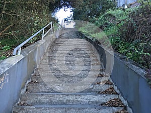 15Th Avenue steps, one of San Francisco`s smallest, UNofficial parks, 8. photo