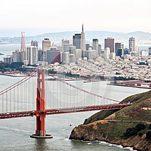 San Francisco isolated on white background