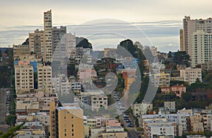 San Francisco and Lombard Street