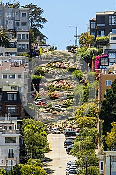 San Francisco Lombard Street 8 Hairpin Turns