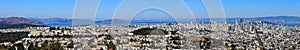 San Francisco Panorama view from Twin Peaks