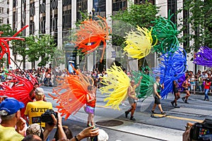 San Francisco Pride Parade - Colorful Balloon Costumes