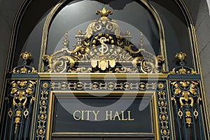 San Francisco's City Hall Sign