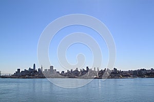 San Francisco Skyline from Alcatraz Island