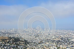 San Francisco skyline, CA USA