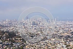 San Francisco skyline, CA USA