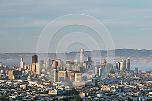 San Francisco skyline, California