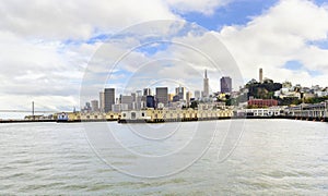 San Francisco skyline, California