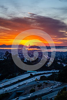 San Francisco Skyline at Dusk