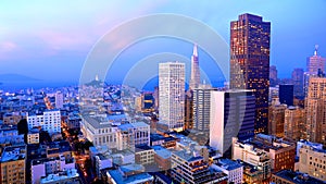 San Francisco Skyline at Dusk