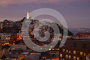 San Francisco Skyline at night