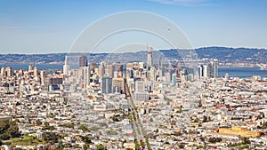 San Francisco skyline panorama