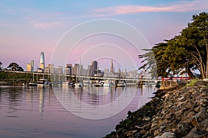 San Francisco Sunrise from Treasure Island