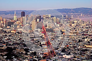 San Francisco from Twin Peaks photo