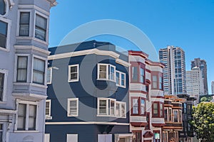 San Francisco, typical houses