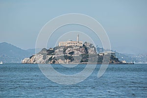 SAN FRANCISCO, UNITED STATES - 30 October 2022: Alcatraz Island photo