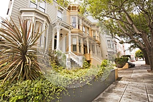 San Francisco Victorian homes