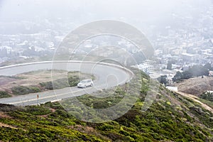 San Francisco View From Twin Peaks