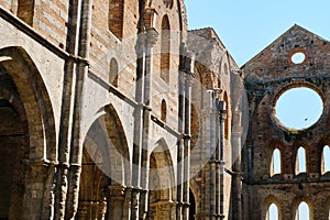 San Galgano abbey Italy