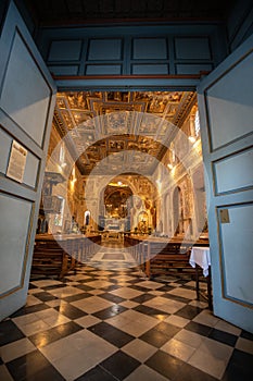 San Gerardo Maiella, beautiful church in Salerno, Campania, Salerno, Italy