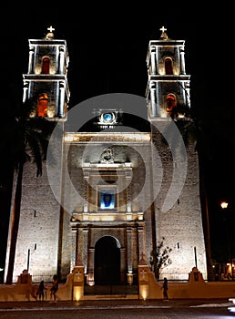 San Gervasio church in Valladolid, Mexico