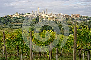 San Gimignano, Tuscany, Italy.