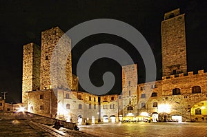 San Gimignano, Tuscany, Italy.