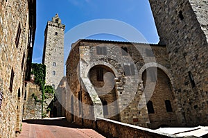 San Gimignano, Tuscany most romantic town.