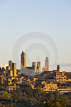 San Gimignano, UNESCO site, Tuscany, Italy