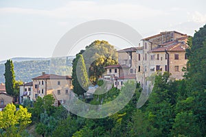 San Giminiano at dusk