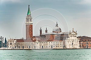 San Giorgio Maggiore is a 16th-century Benedictine church on the island of the same name in Venice, northern Italy, designed by