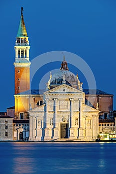 The San Giorgio Maggiore church in Venice