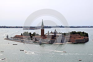 San Giorgio Maggiore island and church near Venice