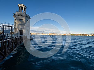 San Giorgio Maggiore lighthouse, Venice, Italy