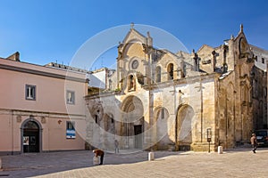 San Giovanni Battista church. Matera. Basilicata. Apulia or Puglia. Italy