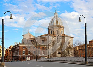 San Giovanni dei Fiorentini church, Rome, Italy photo
