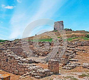 San Giovanni tower on Tharros