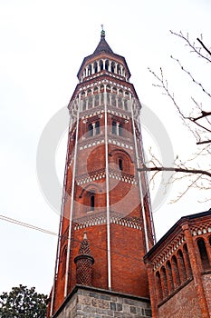 San Gottardo in Corte church in Milan, Italy photo
