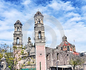 San Hipolito Church Mexico City Mexico photo