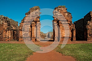 San Ignacio Mini Jesuites ruins, Misiones, Argentina photo