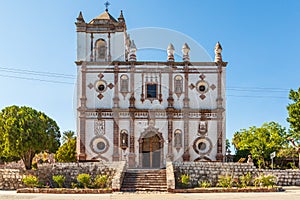 The San Ignacio Mission in Baja photo