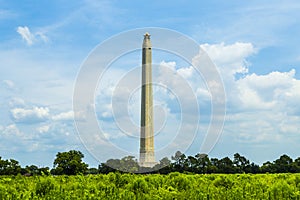 The San Jacinto Monument on a nice