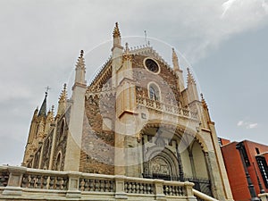San JerÃÂ³nimo el Real Church in Madrid photo