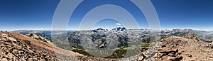 San Joaquin Summit Panorama