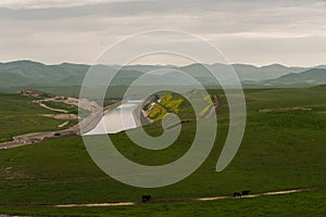 San Joaquin Valley in springtime