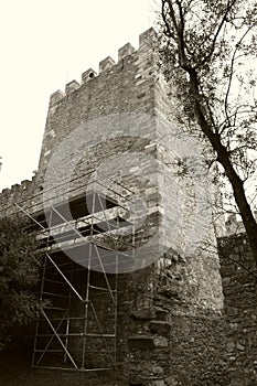 san jorge castle in lisbon