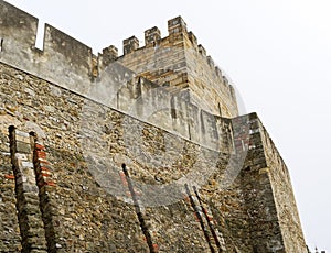 San jorge castle in lisbon