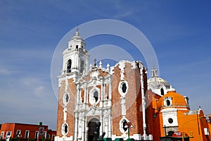 San Jose church of tlaxcala city, mexico photo