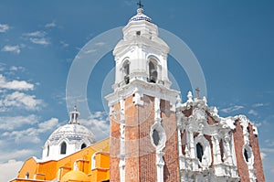 San Jose church, Tlaxcala (Mexico) photo