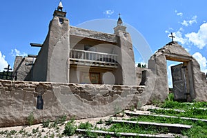 San Jose de Gracia Church in Las Trampas, New Mexico